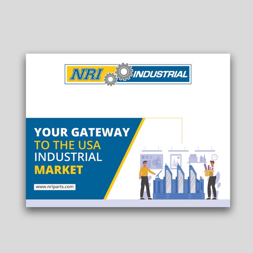 Design a banner for an automation exhibition Diseño de Graphic-Emperor