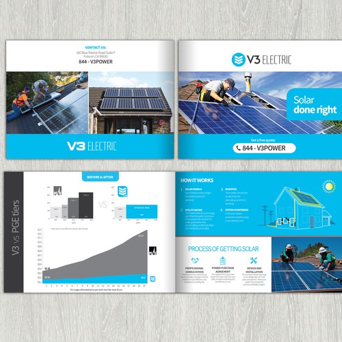Create a Brochure for Our Growing Solar Company Design by Yiga194
