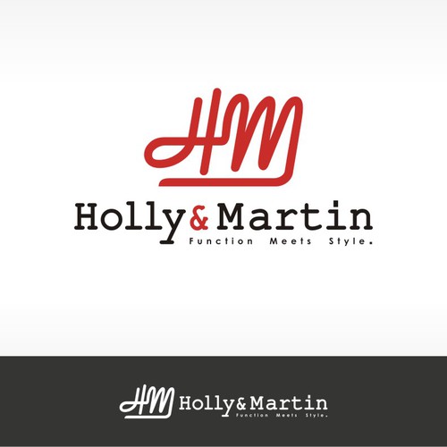 Create the next logo for Holly & Martin Design by Richero