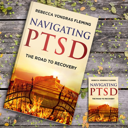 Design a book cover to grab attention for Navigating PTSD: The Road to Recovery Ontwerp door Jasmine'