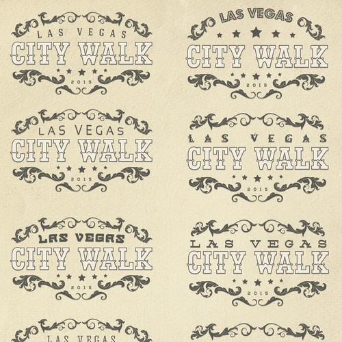 Las Vegas City Walk Design by B_MARK