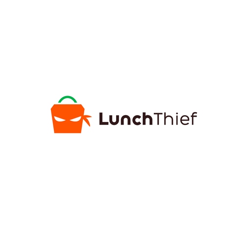 LunchThief Mobile App Logo Design réalisé par Striker29