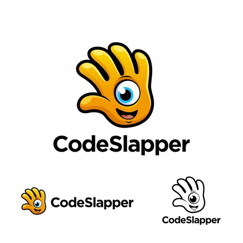 Need your best Silly Cartoon "Slap" Logo! Design by DZenhar Studio