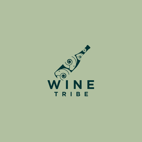 Design realizzato da 3' points intitolato "wine cafe & group"