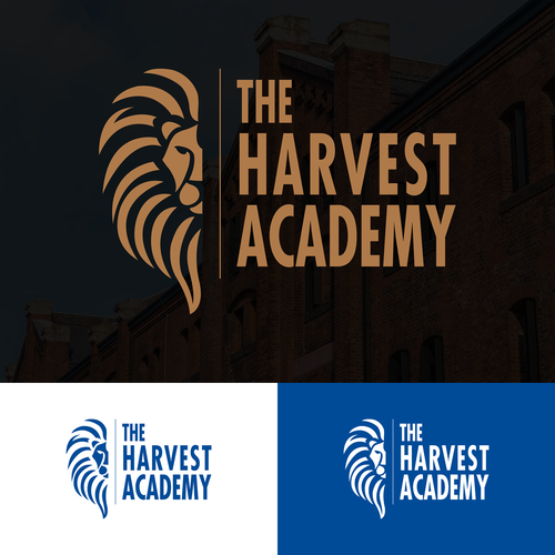 Harvest Academy Lions Mascot Design by dekxcii