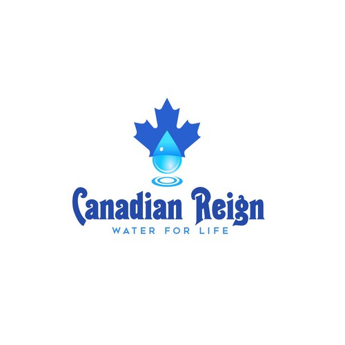 Logo design for a Canadian Canned Water Diseño de Dmitri Cezaro