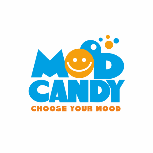 Logo for MOOD BOOSTING supplment called MOOD CANDY Design by Renato Douglas