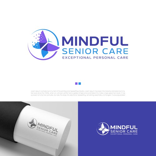 Mindful Senior Care Logo Contest Diseño de CreCreature