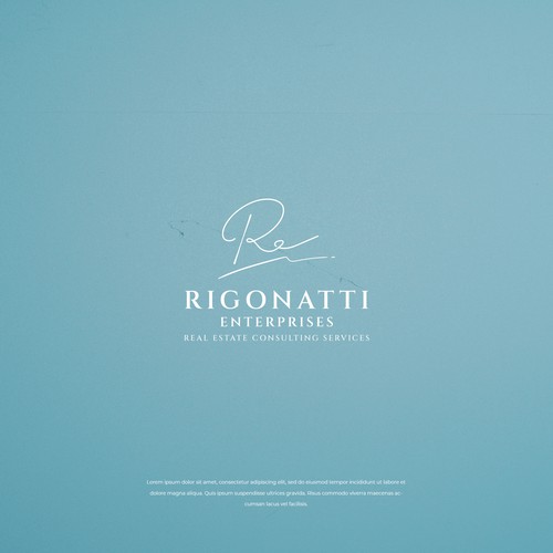 Rigonatti Enterprises Design por ML-Creative