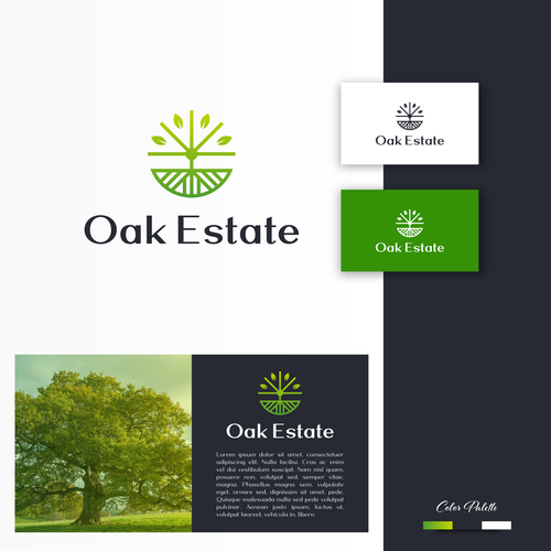 Design a logo for our new land estate! Design by Direwolf Design