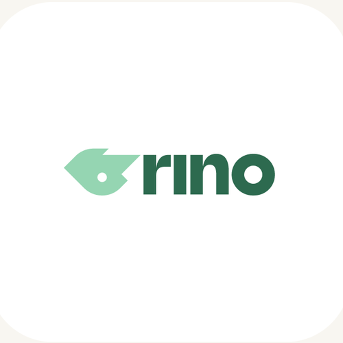 "Logo for RINO, a project management software for wind energy projects" winning Icon or button