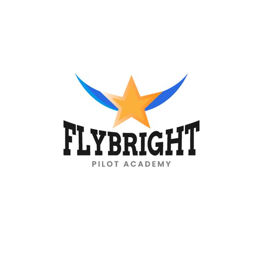 Flight School - High quality career track and recreational flight training. Design by Kamran.Ali