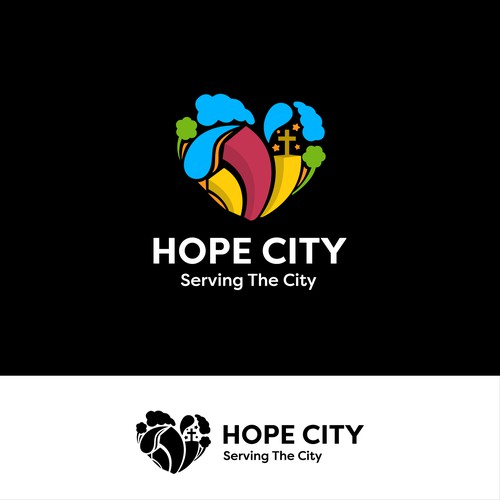 Diseño de We need a creative Bold and Innovative Logo for Hope City de Hopsyalalart