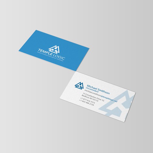 Business card for software company | Business card contest