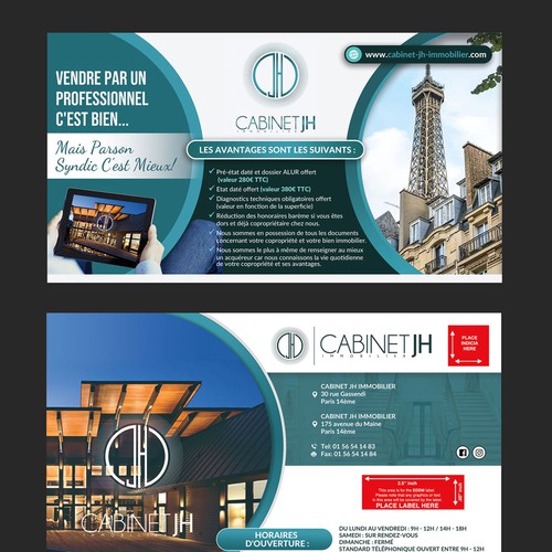 Postcard, flyer or print contest entry by .D.A.