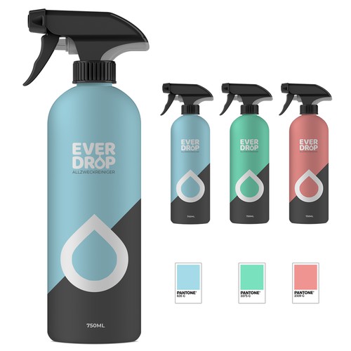 gs-designsさんのPremium Spray Bottle and Packaging for Cleaning Suppliesデザイン