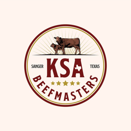 Design a Texas cattle ranch logo for a family owned business Diseño de Nadder
