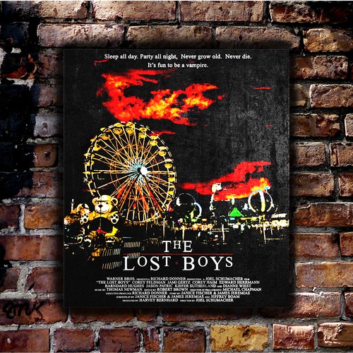 Create your own ‘80s-inspired movie poster! Design by Mark Takeuchi