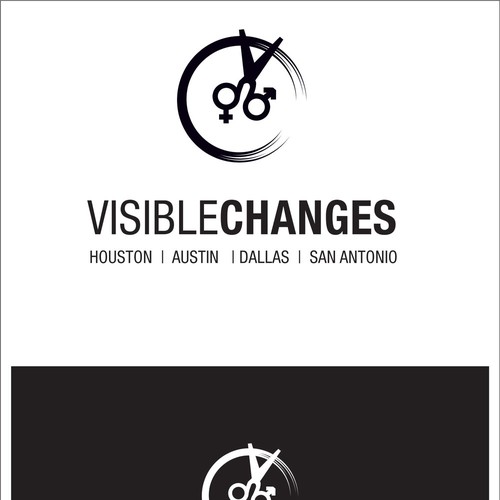 Create a new logo for Visible Changes Hair Salons Réalisé par uran