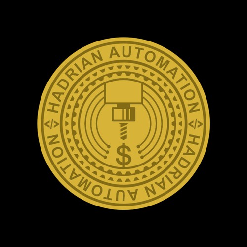 Commemorating coin for Hadrian Automation series A closure Design by MADE K