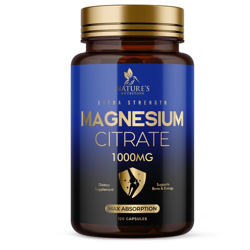 Premium Magnesium Citrate Design needed for Nature's Nutrition Design by UnderTheSea™