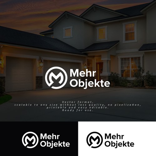 Corporate identy and logo for real estate marketing agency Design by NEXNEX