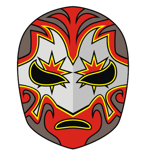 Wrestling Mask Avatar / Logo | Button or icon contest