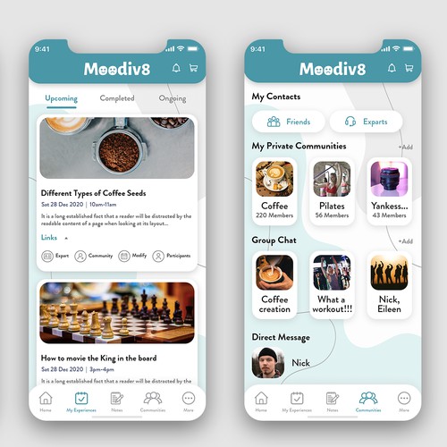 'Design an awesome app to elevate online experiences!’ Design by MercClass