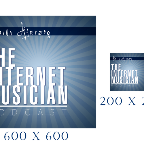 The Internet Musician Podcast needs album graphic for iTunes Design por samuszxc