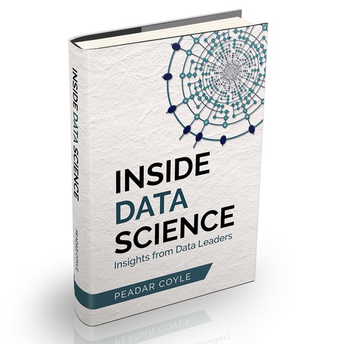 Design a cool, trendy ebook cover for 'Inside Data Science'. Design by Dreamz 14