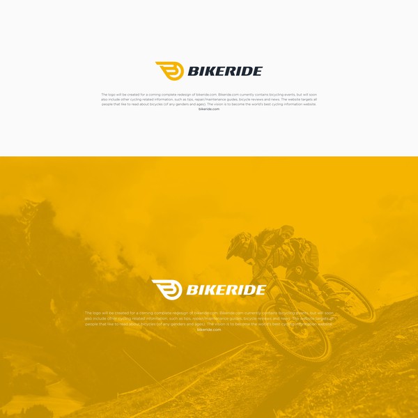 Logo concept for Bikeride