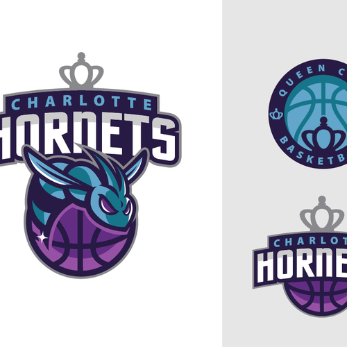 Design Community Contest: Create a logo for the revamped Charlotte Hornets! di Shmart Studio