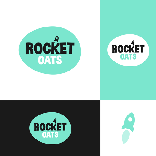 Rocket Oats new logo design Design by Ricky Asamanis