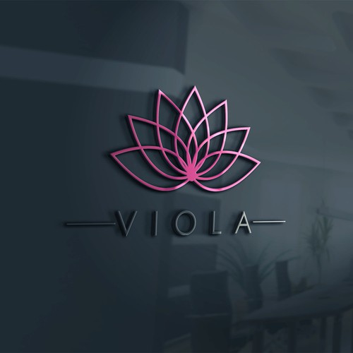 Viola ( Hotel apartment ) Logo Design | Logo design contest