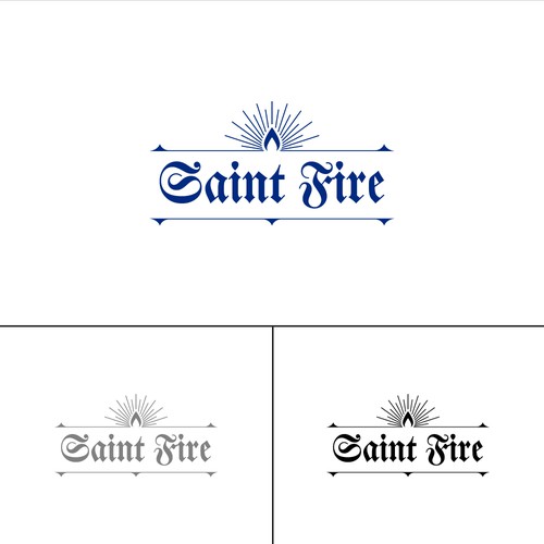 Saint Fire- hotel logo Design by praw.co