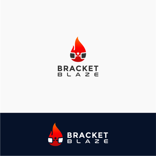 Bracket Blaze logo Design by hoGETz