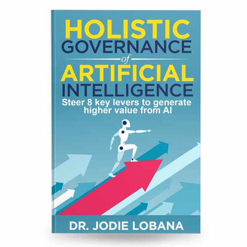 Man and Machine interaction - Book cover needed for Governance of Artificial Intelligence Design von anisha umělec