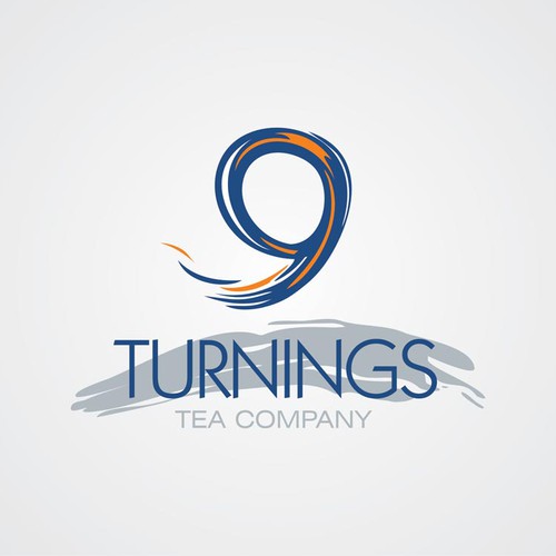 Tea Company logo: The Nine Turnings Tea Company Ontwerp door heosemys spinosa