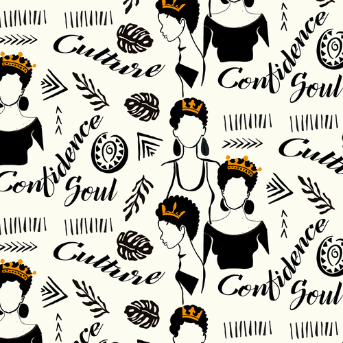 Apparel/Textile Designs - Women of Color Inspired Designs Design by ash00 Designs