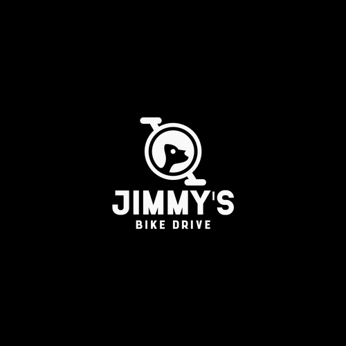 Logo for a bicycle fundraiser and somehow incorporating a black lab Design por keoart