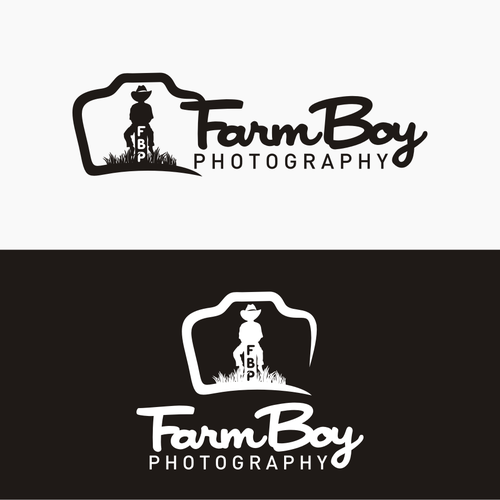 New Logo Wanted For Farm Boy Photography Or Fbp Integrated Into The Logo With Farm Boy Photography Beneath Logo Design Contest 99designs