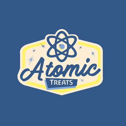 Design a logo and brand for a 50s theme freeze dried candy/dog treat business Design by Fortuna Design