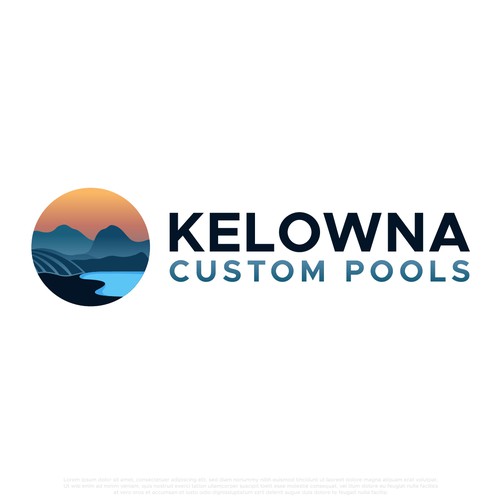 Kelowna Custom Pools Design by MagsArt
