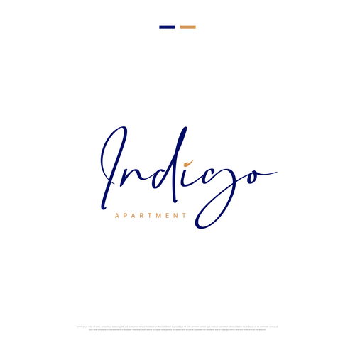 Indigo-ontwerp door S.P.W