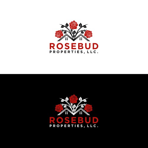 Designs Rosebud Properties Logo design contest