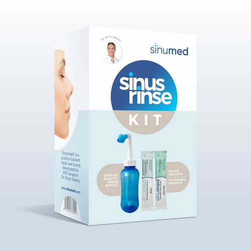 Designs | Redesign Flagship Packaging for Sinumed® Sinus Care System ...