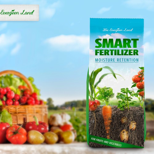 Diseños A smart fertilizer that will help save water concurso Packaging y Envases