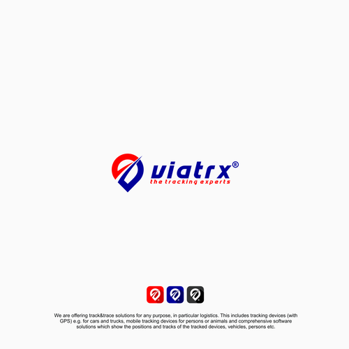 Logo Design for track&trace solution "viatrx" Design by Banaan™