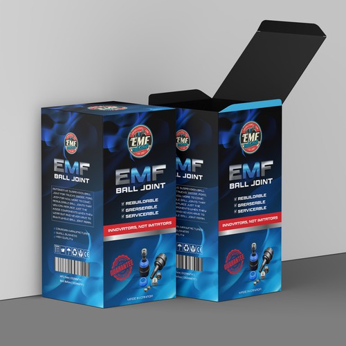 Artwork Design for Automotive Ball Joint Packaging Design by Next Vision