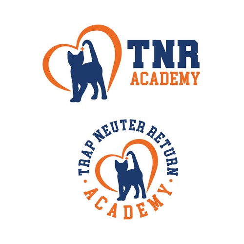 Calling all cat lovers! Design an online TNR (Trap-Neuter-Return) Academy logo and save cats! Design by THE DESIGNSTER